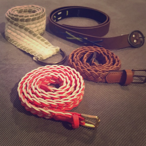 Accessories - 4 NEW WOT Belts sold as a package